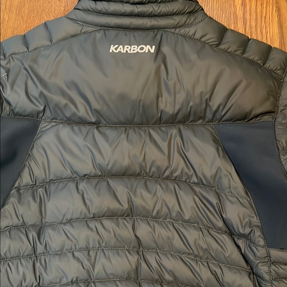 Karbon Gray Quilted Puffer Jacket with Water-Resistant Shell. EUC! - Picture 6 of 6